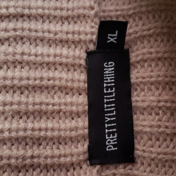 Chuncky Oversized Color Block Knit Sweater - Picture 7 of 10